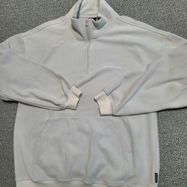 grooverhyme 하프집업 L 실측 120 로 낭낭하게