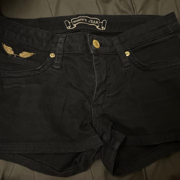 로빈스진 블랙 반바지 27