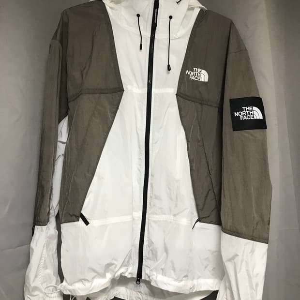 노스페이스 바람막이 브라운