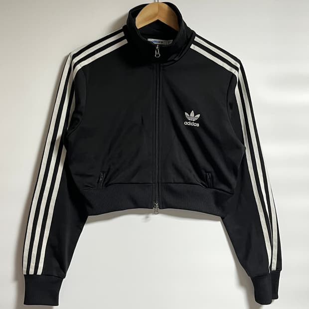 아디다스 제니 오버핏 파이어버드 크롭 져지 트랙탑 100 