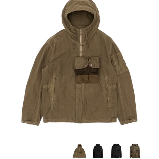 cp컴퍼니 23fw 바틱 후드 바람막이