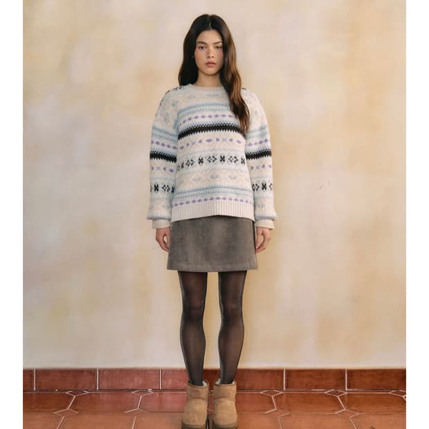 이루미 클로즈 Nordic Knit_cream