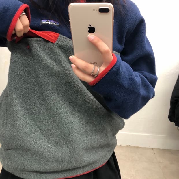 파타고니아 신칠라 후드 스냅티 플리스