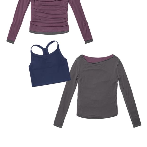 파르티멘토 우먼 DOUBLE FACED PINTUCK DRAPE TOP