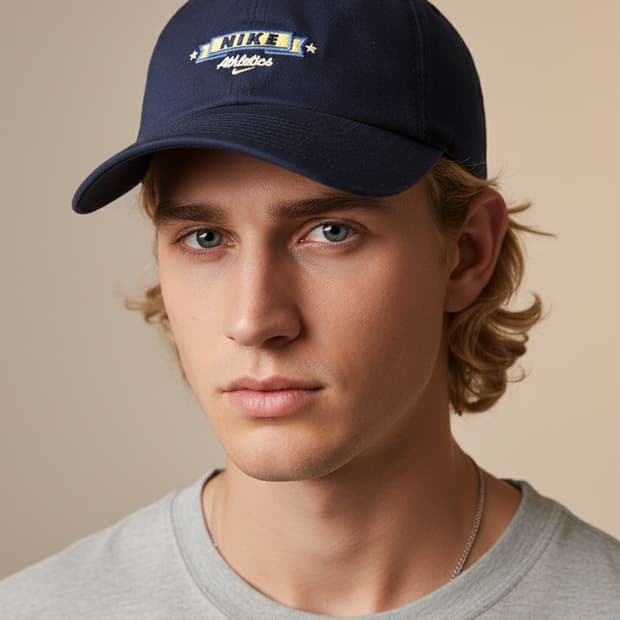 나이키 초레어 빈티지 헤리티지86 미국 네이비 애슬레틱 볼캡 모자 운동