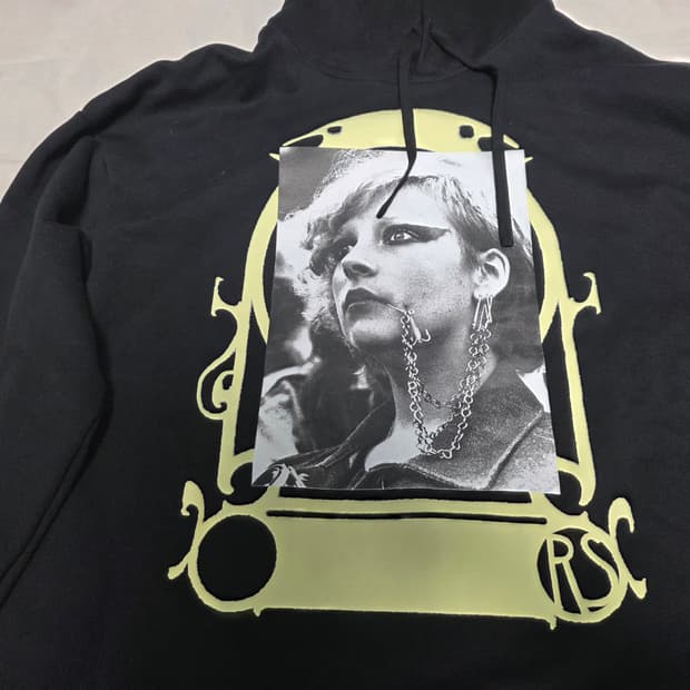 라프시몬스 ss19 펑크 후디 아카이브 