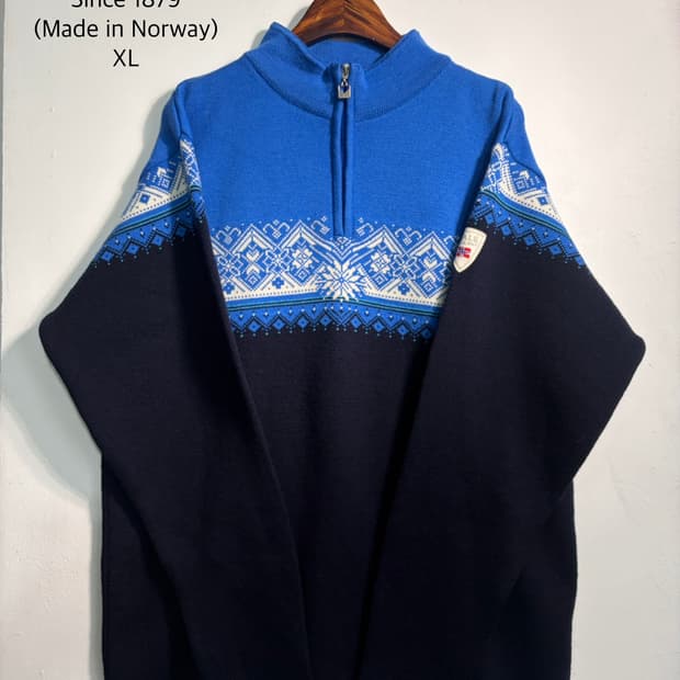 [XL] Dale of norway 데일 오브 노르웨이 반집업 울10