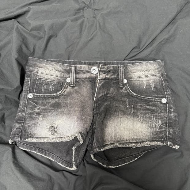 빈티지 버카루 데님숏팬츠