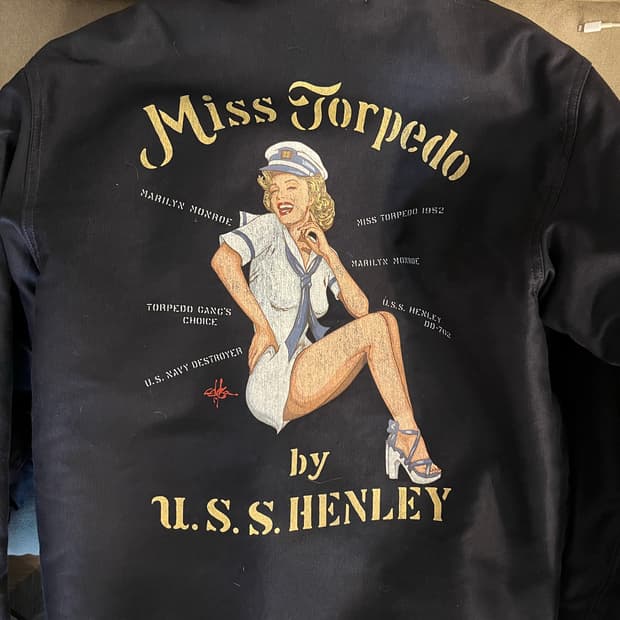 리얼맥코이 덱자켓 42 판매합니다.