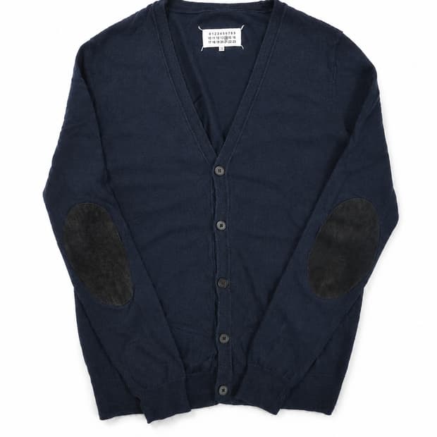 Maison Margiela Elbow Patch Cardigan M