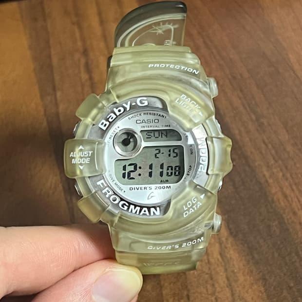 지샥 gbw-100wc 베이비지 프로그맨 산호초 콜라보