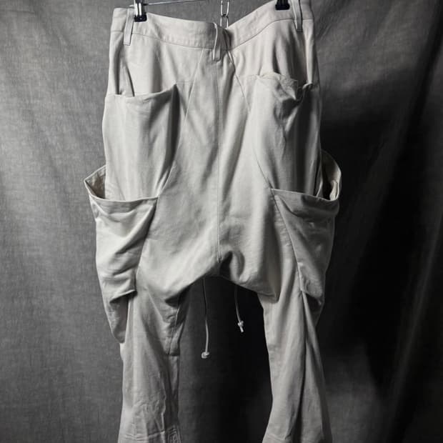 kazuyuki kumagai attachment saruel pants