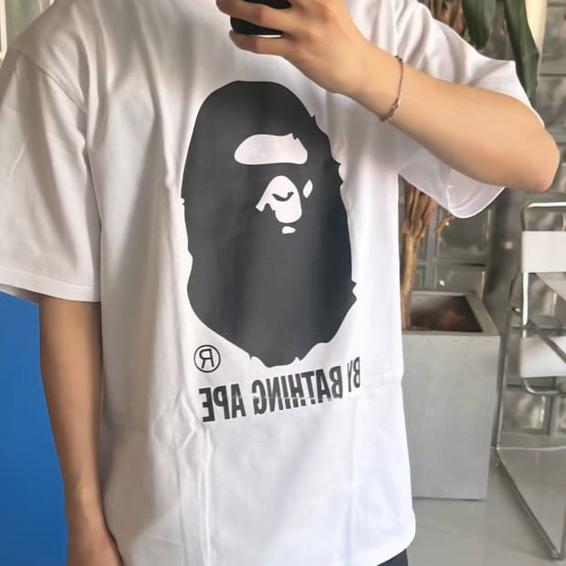 [2xl] 베이프 반팔티 화이트