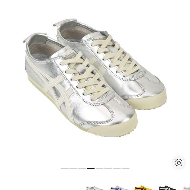 오니츠카 타이거 멕시코 66 실버 오프 화이트