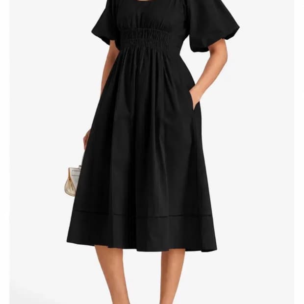 Tory Burch 토리버치 시어드 코튼 포플린 원피스
