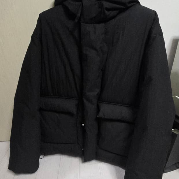 24FW, 어나더 오피스 2nd goose 패딩 다운 블랙