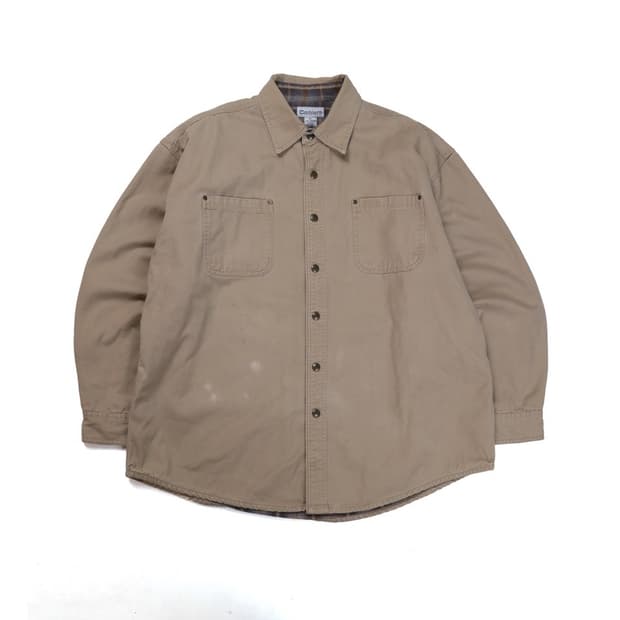 칼하트 Carhartt Canvas Work Shirt