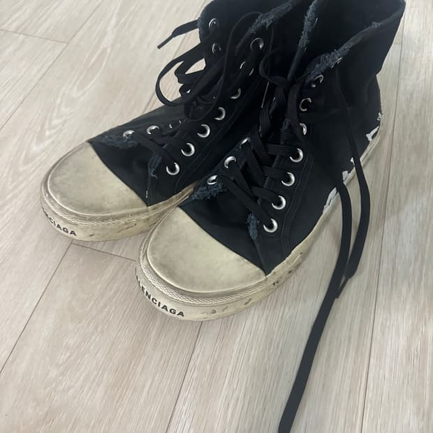 발렌시아가 파리스 하이탑 스니커즈