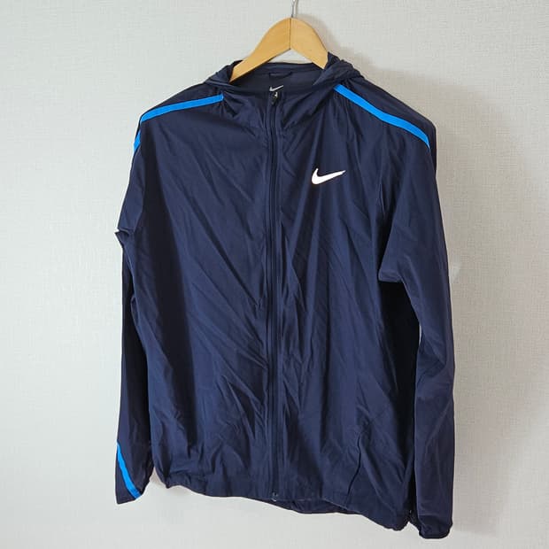 나이키 러닝 라이트 경량 바람막이 자켓 스카치 리틀렉티브 블루 M 95