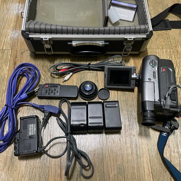 Sony CCD-TRV30 Video8 빈티지 캠코더 풀셋