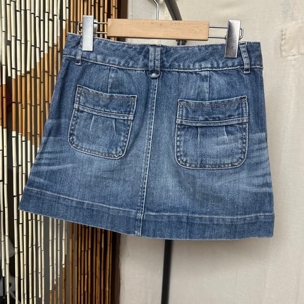 gap denim skirt