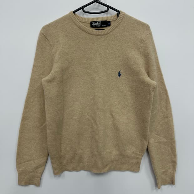 폴로 베이지 니트 