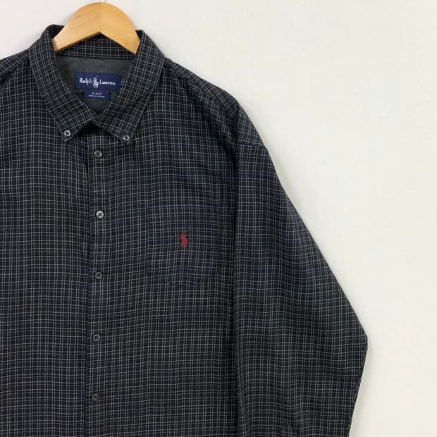 Xxl 폴로 체크 셔츠