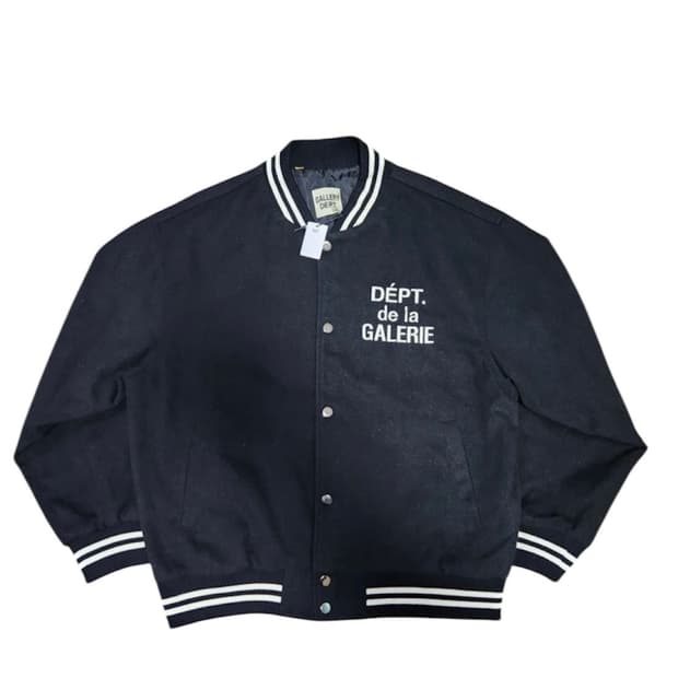 갤러리디파트먼트 바시티 자켓 블랙 XL