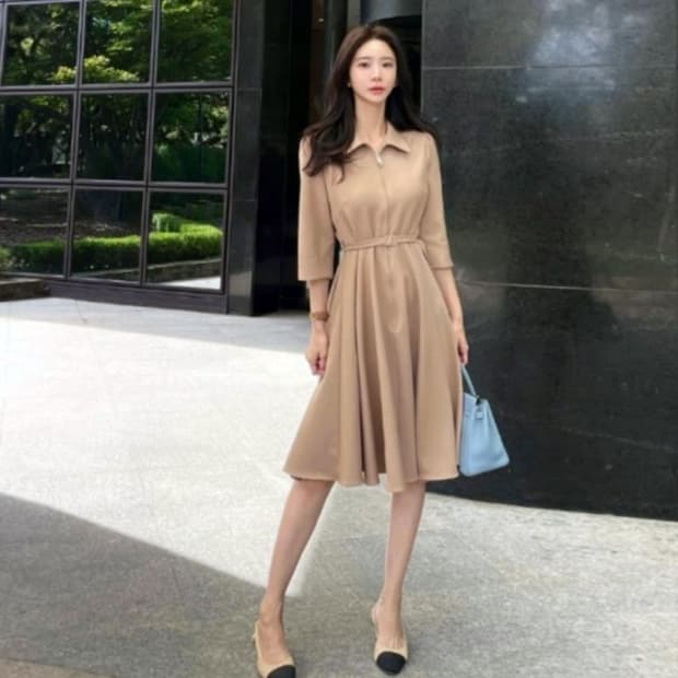 미미워(MIMIWOR)  커리어원피스 55 새상품