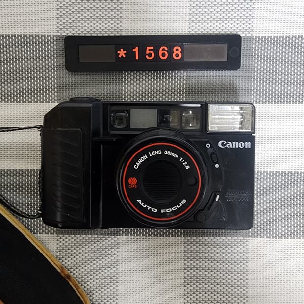 캐논 오토보이 2 필름카메라 파우치포함