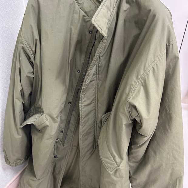 파르티멘토 3m 신슐레이트 m65 피시테일 파카 카키 M사이즈