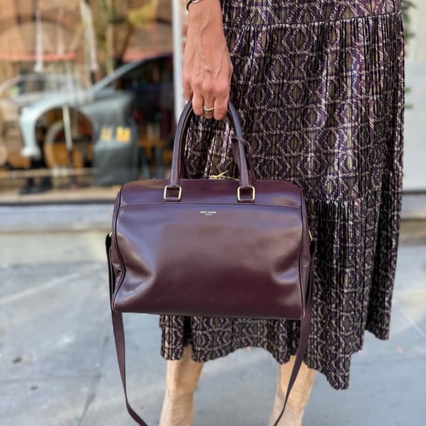 생로랑 더플백 332049