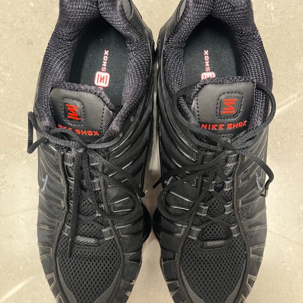 (W) 나이키 샥스 TL 블랙 앤 맥스 오렌지 275