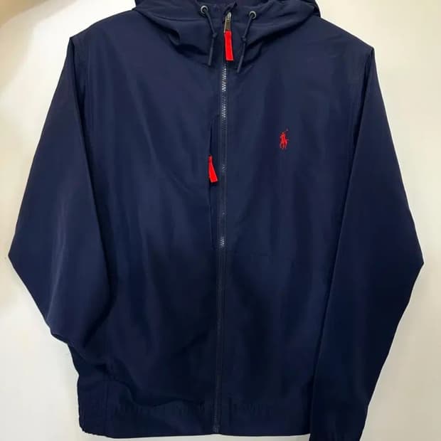 폴로 qr코드 바람막이 m