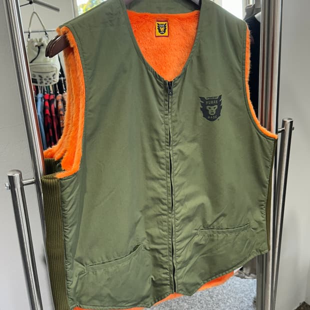Human made military vest