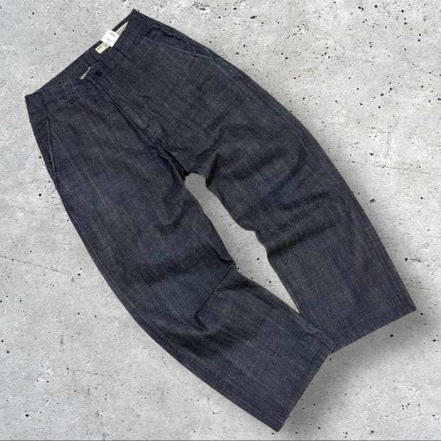 [1] 포터리 논워시드 진청 데님 팬츠 청바지 C382