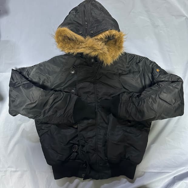 알파인더스트리 N2B 항공점퍼 블랙 