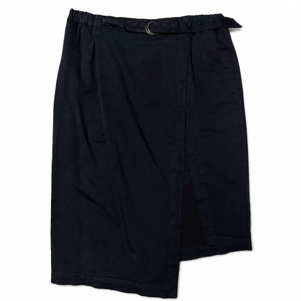 MM6 Asymmetric Belted Sk