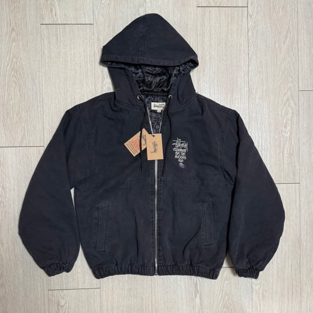 (L)스투시 WORKGRAR 캔버스 워크자켓