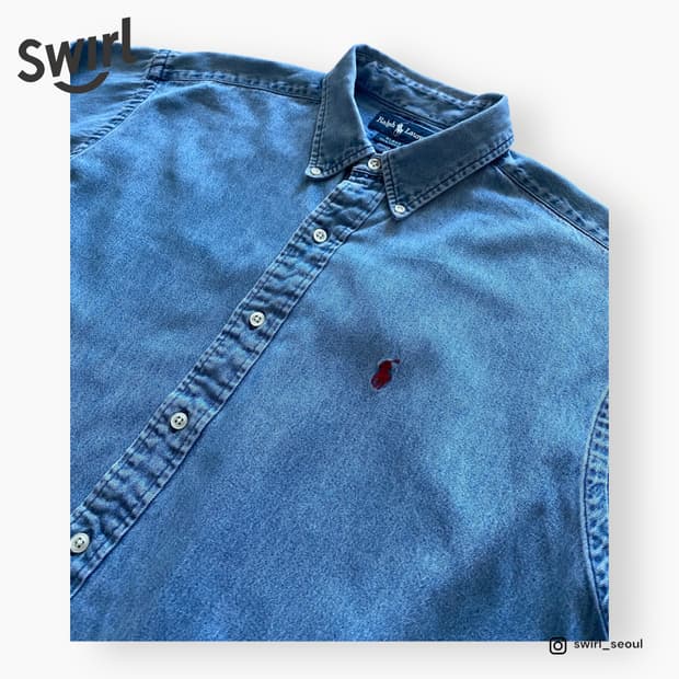 🌊Polo blake denim shirts