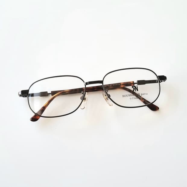 데드스탁 루시용 파리 풀 티타늄 안경테