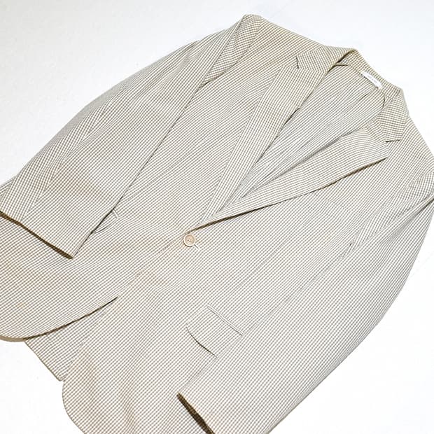 Jil sander 2000s seersucker tailored 