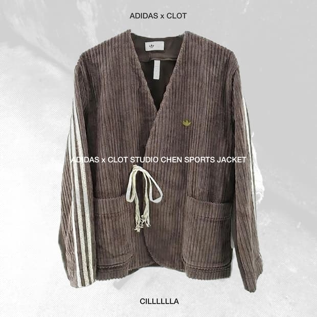 [XS,95] ADIDAS x CLOT 아디다스 클랏스튜디오 첸스포츠자켓