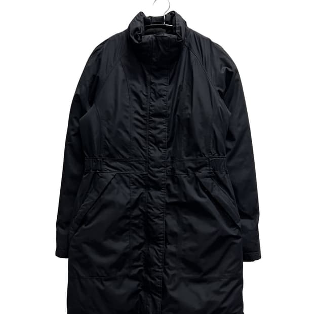 (S) 노스페이스 우먼스 하이벤트 구스다운 야상 패딩 자켓 블랙