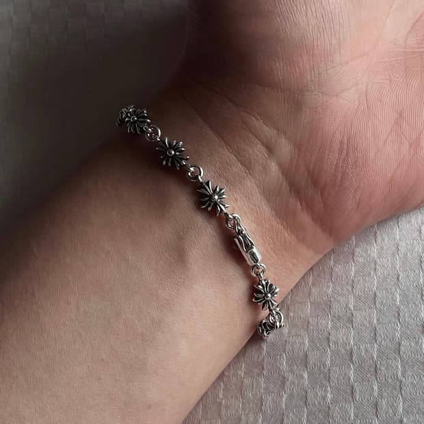 크롬하츠 타이니 e ch plus 팔찌 12링크