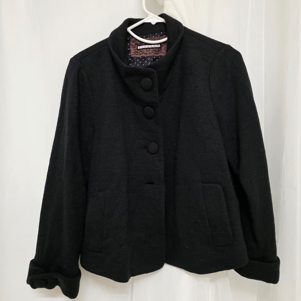 모리걸자켓 레트로 모리자켓 검정자켓 숏자켓