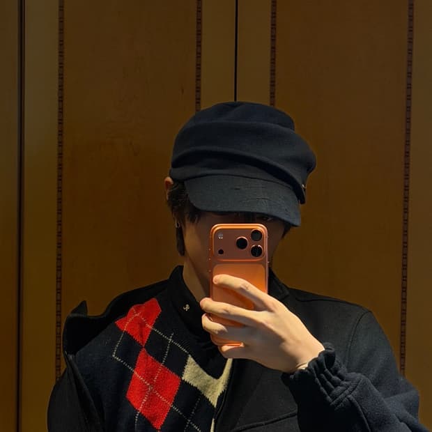 카시라 핀캡 네이비