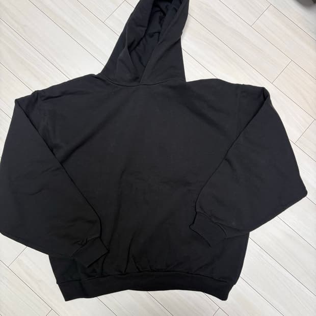 칸예 YZY 이지 고샤 블랙 후드티/ 사이즈1