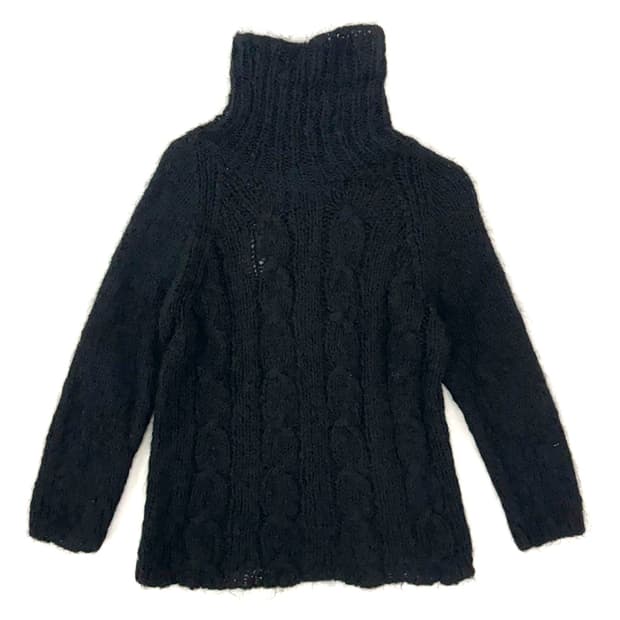 꼼데가르송 Tricot Chunky Turtleneck Knit
