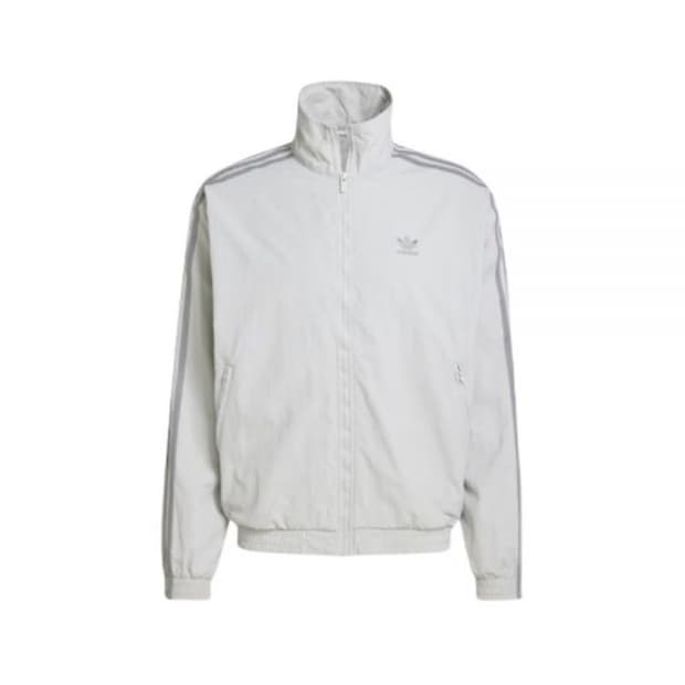 아디다스 져지 우븐 파이어버드 트랙탑 그레이 L 바람막이